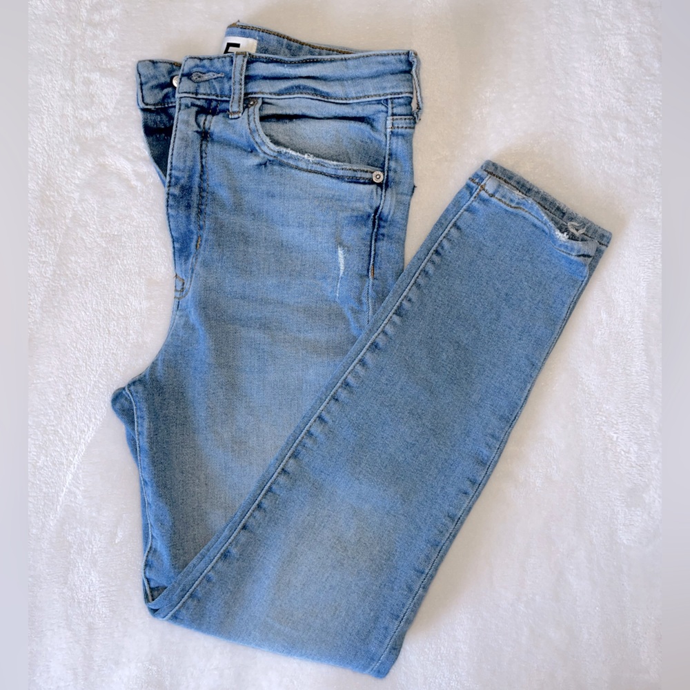 Lovers + Friends Mason High Rise Skinny Jeans